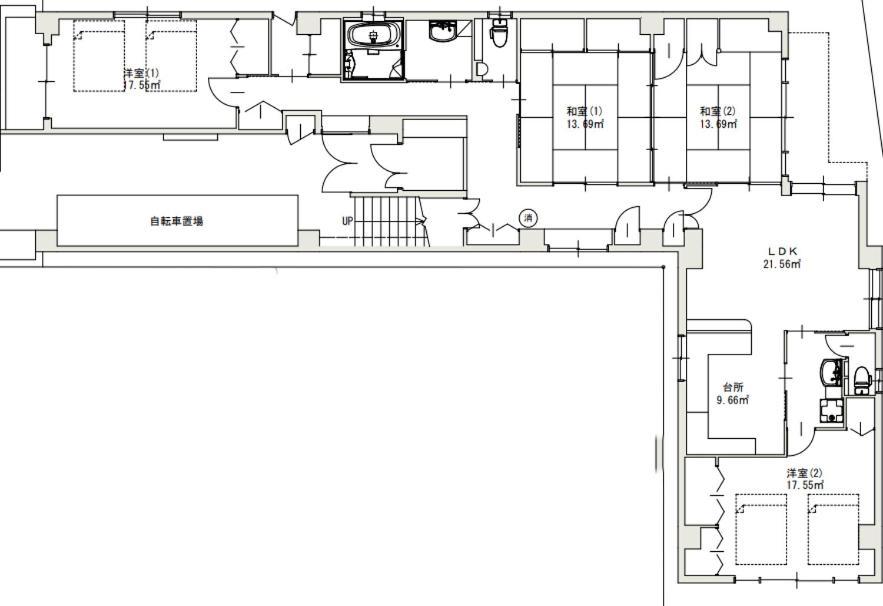 הירושימה Guest House Flora Otemachi/フローラ大手町 מראה חיצוני תמונה